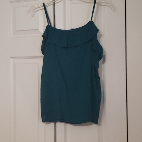 Ruffle embellished tank - Picture 1 of 3